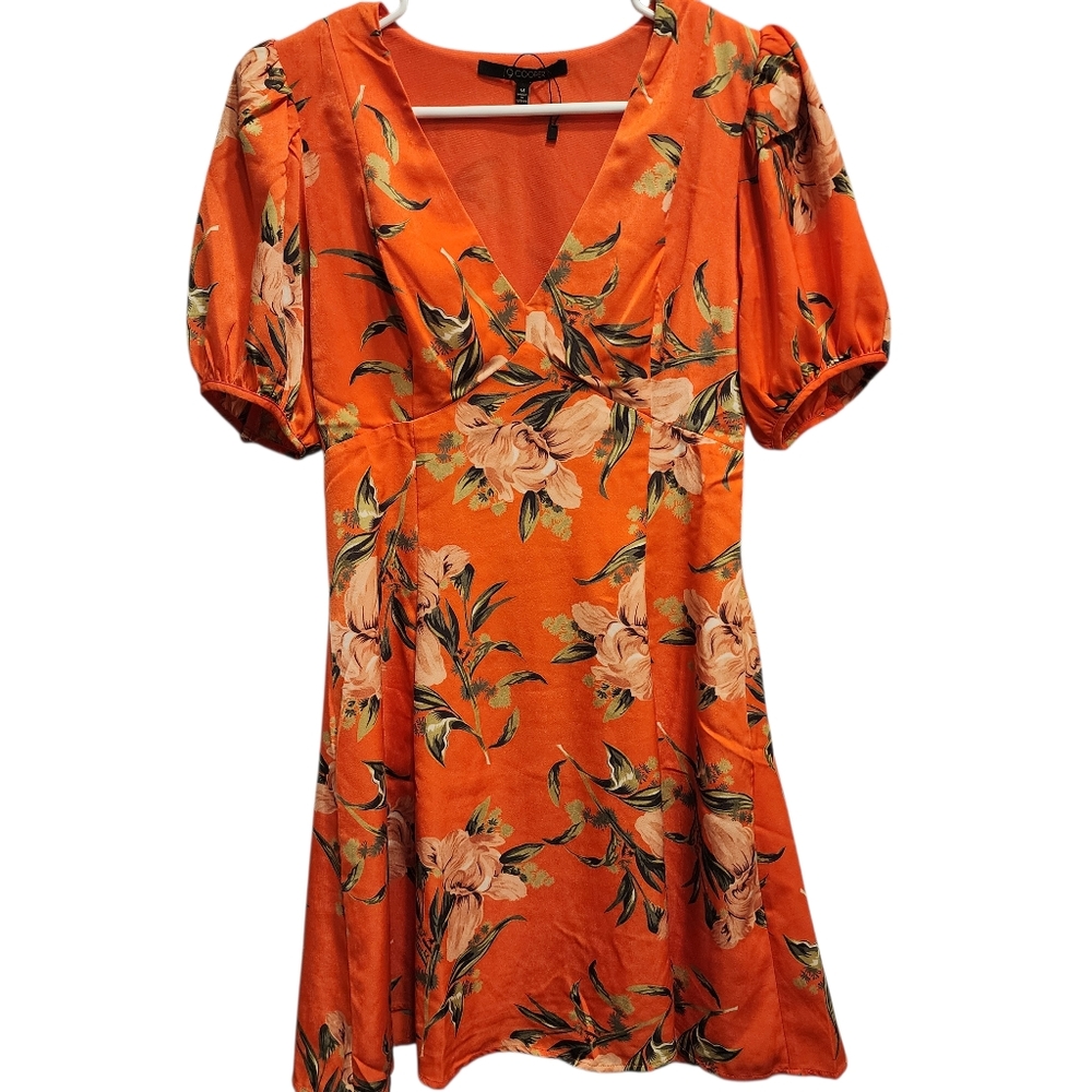 Tropical summer dress M